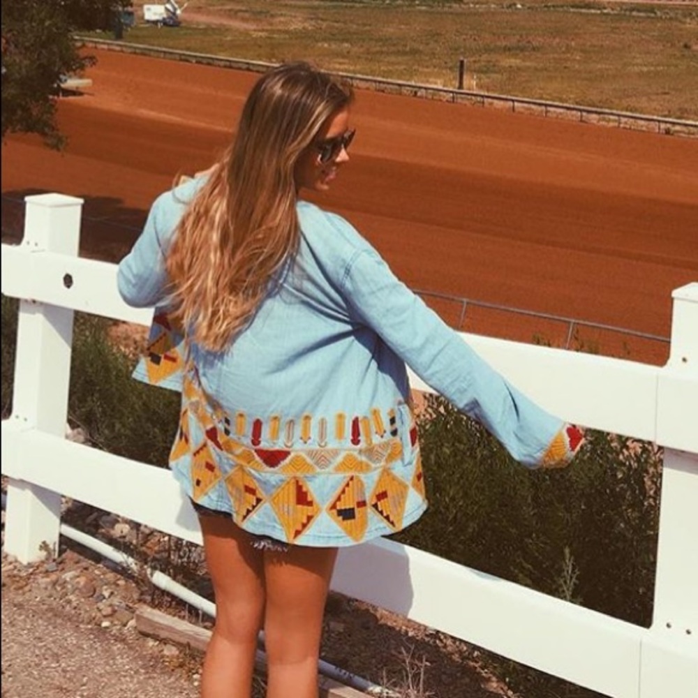 Ascot & Hart aztec jacket